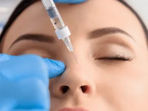 تزریق ژل به بینی قبل جراحی بینی