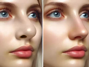 ورم قسمت نوک بینی